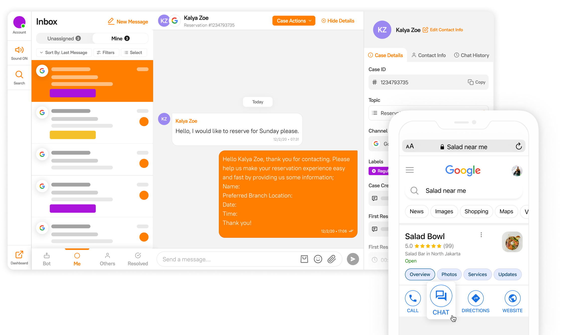Google Business Messenger